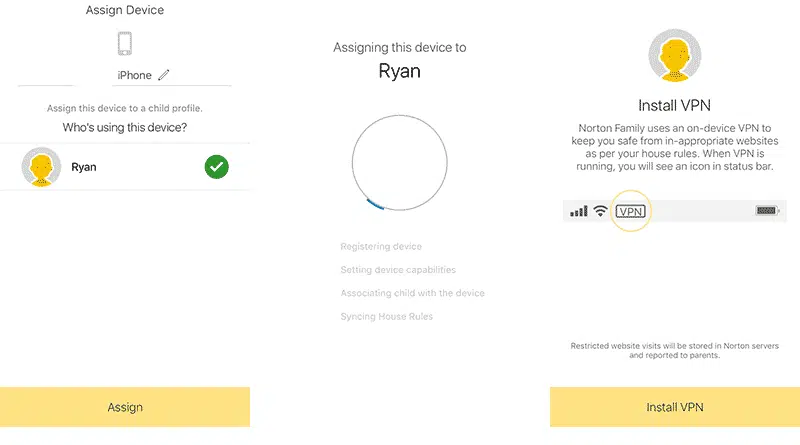 Norton Family VPN installation